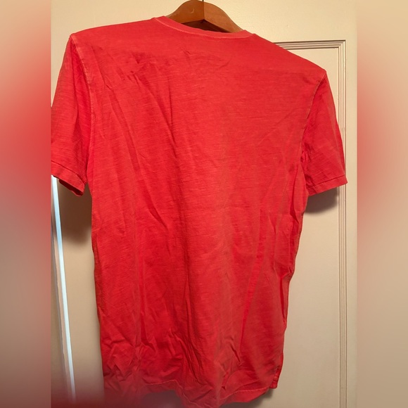 Ralph Lauren Men's Red Short Sleeve Henley - Picture 2 of 5